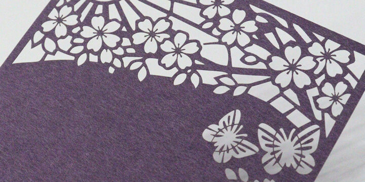 レーザーカット御朱印