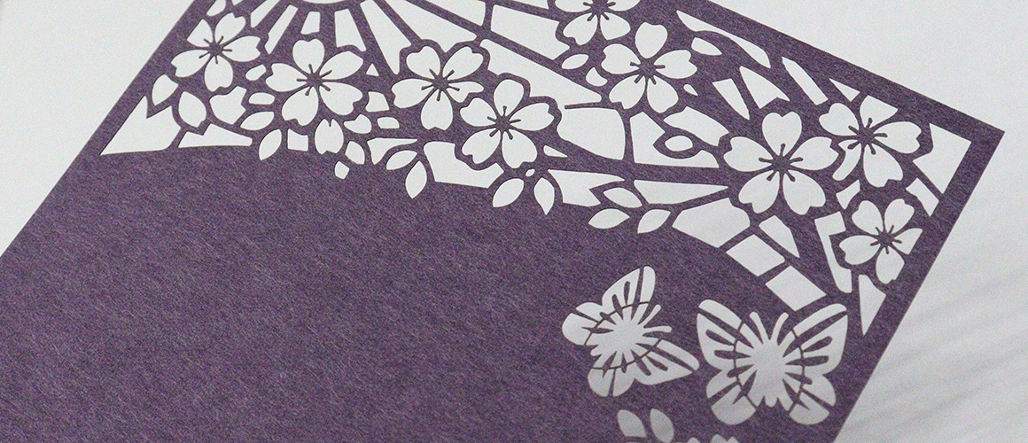 レーザーカット御朱印